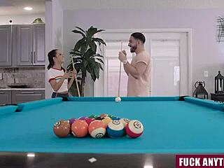 stepsis loses pool bet bends for bro fuck