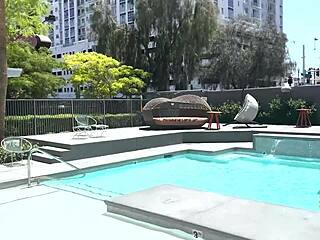 pale tattooed lily thot bent over for rome major's deep anal creampie 😈🍑💦