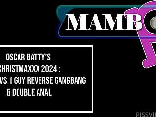 Oscar Battys' 10-Girl DAP Reverse Gangbang Onslaught