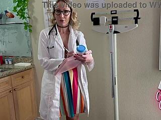 Buddy's doctor wife pussy pounded in hospital roleplay