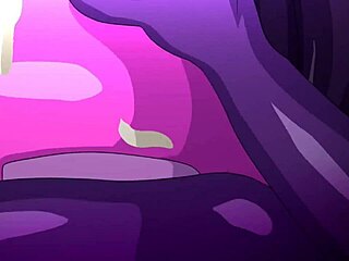 Princess Bubblegum Gags on Monster Cock in Big Tits Threesome