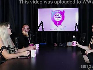 Mary Red Queen and Bruna Carlos Tease in Sheer Red Bora Cast?