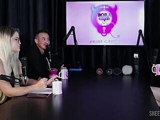 Mary Red Queen and Bruna Carlos Tease in Sheer Red Bora Cast?