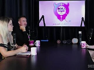 Mary Red Queen and Bruna Carlos Tease in Sheer Red Bora Cast?