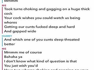 sexting my husband while cuckolding him on snapchat chat