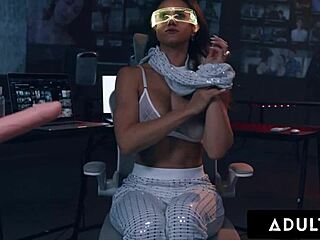 Lonely Milf Penny Barber Uses AI to Deepthroat Ride and Face Fuck StepSon Roughly