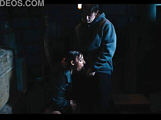 i freeze amirah adara in leather for bdsm face domination