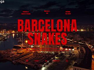 Sheila Ortega Gags on Snakes Barcelona's Monster Black Cock in Bedroom Deepthroat