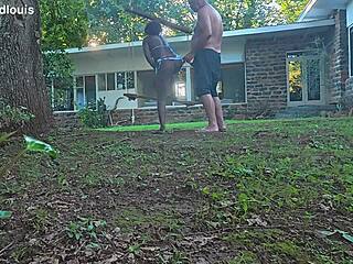 Exotic Milf Rides Big Black Cock with Juicy Pussy Lips