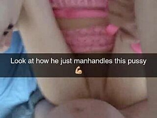 real cheating gf richelle rose begs daddy for rough creampie on snapchat?