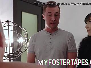 beckie bandini welcomes judy jolie with bent over bedroom fuck