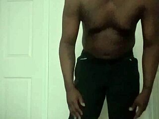 scorpio babe sips tea during intense ass workout session