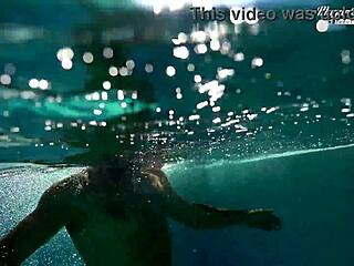 all natural milf julia north takes underwater anal pounding in pool