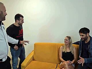 Christen Courtney's DP Gagging Deepthroat Ass-to-Mouth Cum-Filled Facial