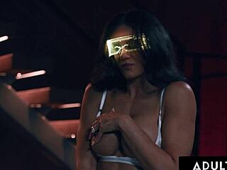 Lonely Milf Penny Barber Uses AI to Deepthroat Ride and Face Fuck StepSon Roughly