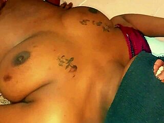 naughty jezebel rides two fat cocks in wild threesome!