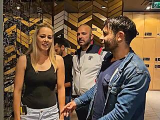 Christen Courtney's DP Gagging Deepthroat Ass-to-Mouth Cum-Filled Facial