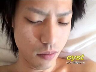 japanese guy crushes testicle smeared with thick semen hospital trip