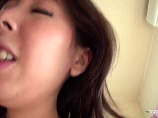 Shower-Fresh Asian Milf Meets Surprise Big Cock Thrusts