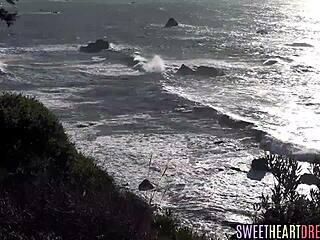 Hey babe, finger that teen cunt till she tribs in lesbian glamour close-up