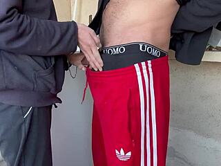 oops i fucked the neighbor accidentally blew him in laundry cum in mouth