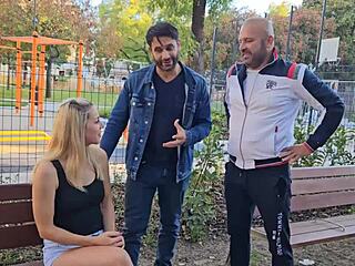 Christen Courtney's DP Gagging Deepthroat Ass-to-Mouth Cum-Filled Facial