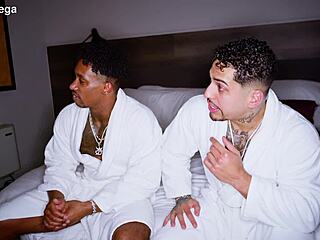 Sheila Ortega Gags on Snakes Barcelona's Monster Black Cock in Bedroom Deepthroat