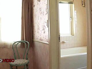 hey, this naughty japanese brunette's tiny tits bounce during her sloppy amazing blowjob!