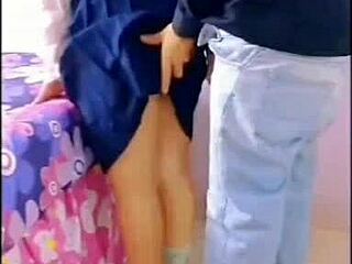 horny mexican students fuck raw in family living room