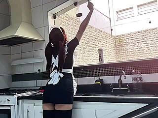 Cheating on wife with hot alternative maid amberzinha