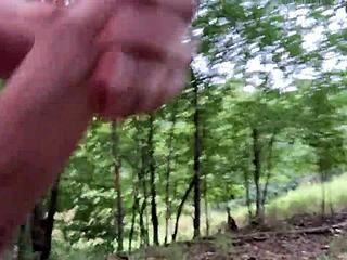 wanna see me flashing and masturbating outdoors in the forest?