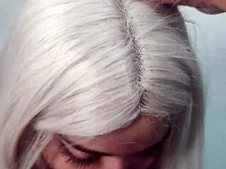 intense halloween deepthroat makes wellington explode in witch's mouth