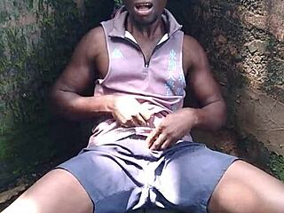 Sexy Forest Cumshot On Young Ass