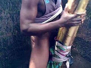 Sexy Forest Cumshot On Young Ass