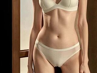 romanian lingerie models tease in panties barefoot and sexy