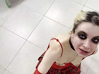 blindfolded squirting gf gets rough anal domination and kitchen pussy fuck—wanna watch? 🔥🍑