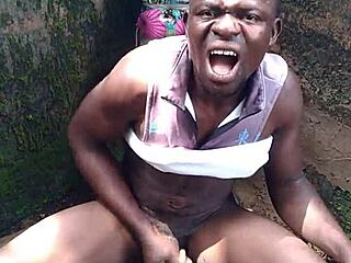 Sexy Forest Cumshot On Young Ass