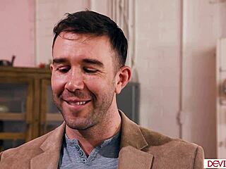 a guy pounds his friend's hairy wife hardcore while hubby's away