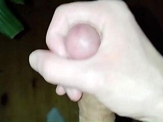 new 18yo amateur masturbates huge cock to orgasm cum