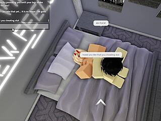 cheating slut railed hard boyfriend away roblox