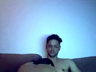 Sucking hard with butt plug in