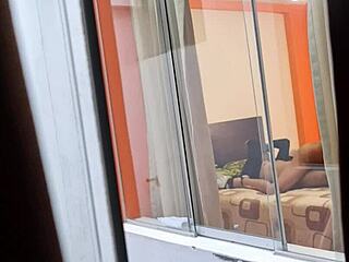 watching my colombian neighbor fuck her boyfriend
