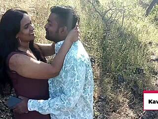 Jungle Blowjob Ends In Close-Up Face Cum Explosion?