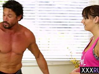 wet big ass teen charlotte cross massages dick swallows