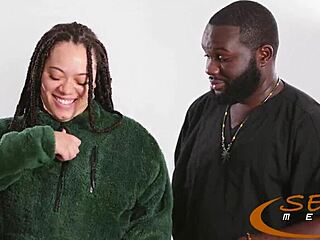 yo check out this red bone ebony teen's big natural tits angel beads n semaj