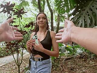 ever tried street casting with a submissive medellin ebony?