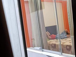 watching my colombian neighbor fuck her boyfriend