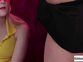 my lesbian bffs finger kiss and make me squirt nonstop