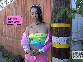 kiarra kai craves bryan gozzling's extreme rough monster cock pounding