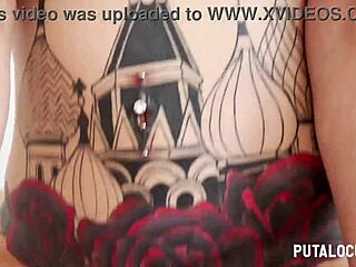 😍 Putalocura Nadja hot tattooed Spanish teen swallows Torbe's load after steamy pillada fuck 🔥